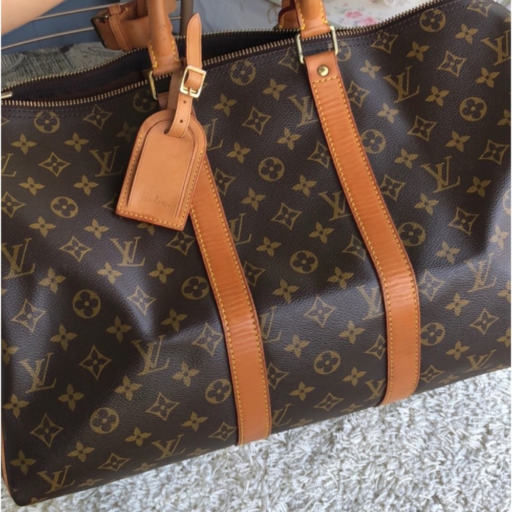 Authentic Louis Vuitton carryall bag 45